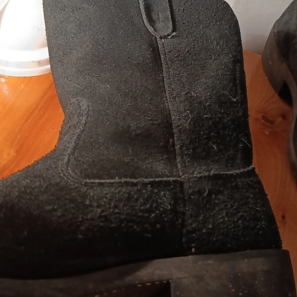 Brahma Men's Boots Size 9 Suede Black